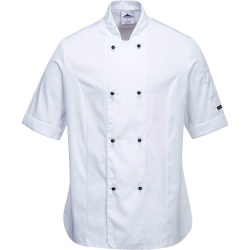Portwest C737 Rachel Ladies Short Sleeve Chefs Jacket